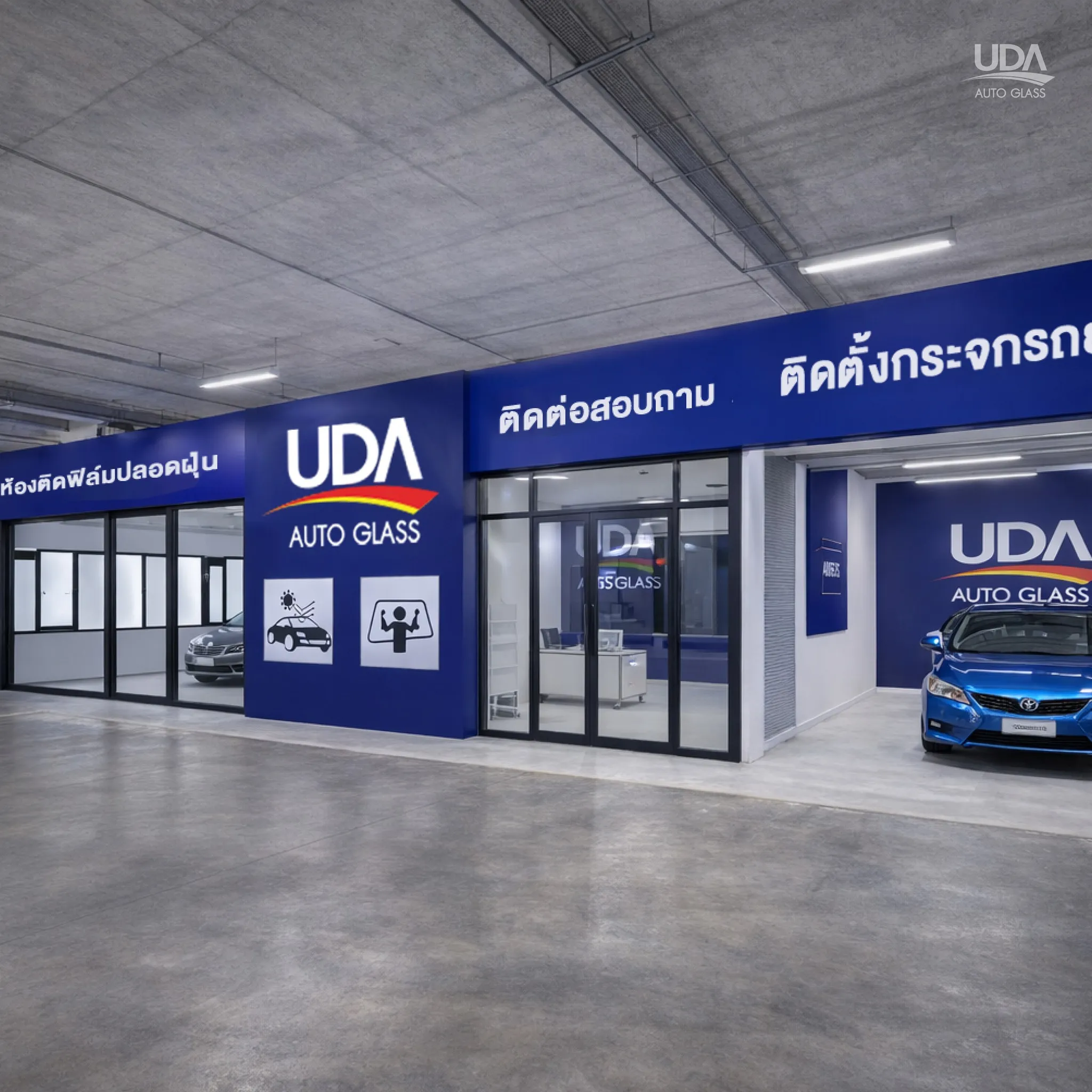UDA สาขา เพชรบุรี เปิดให้บริการแล้ว อยู่ชั้นใต้ดิน ที่จอดรถ